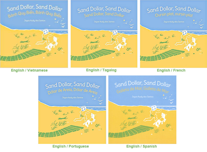 Sand Dollar, 5 languages